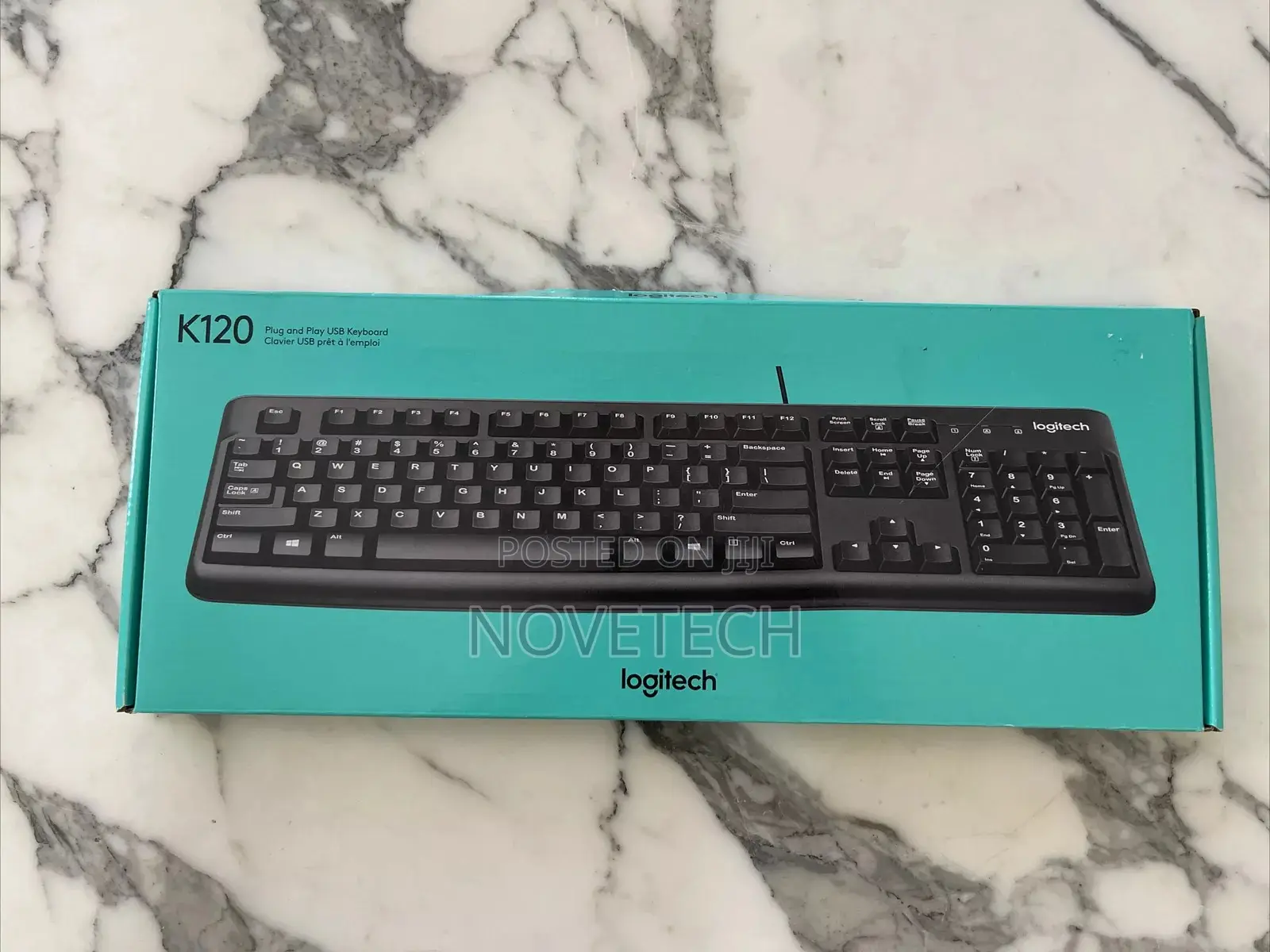 Logitech USB Keyboard for PC - Black