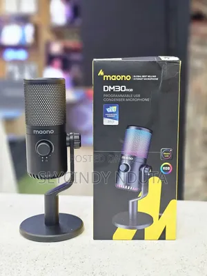 Maono Dm30 RGB USB Gaming Microphone
