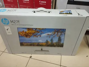 HP M27F 27" FHD Ultra Slim Black Monitor
