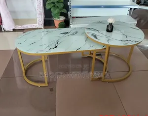 Nexting Table White Oval