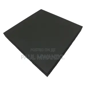 20mm Thick Commercial Rubber Gym Mats 1m by 1m