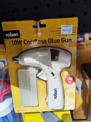Rolson Cordless Hot Glue Gun Battery Powered Hot Melt Glue