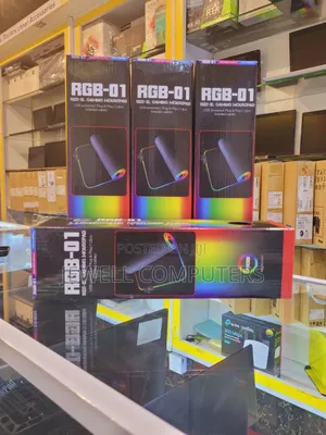 GAMING Mousepad With RGB Effect Microfiber Surface