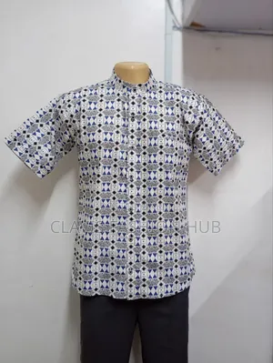 Authentic Kenyan Kitenge Shirt