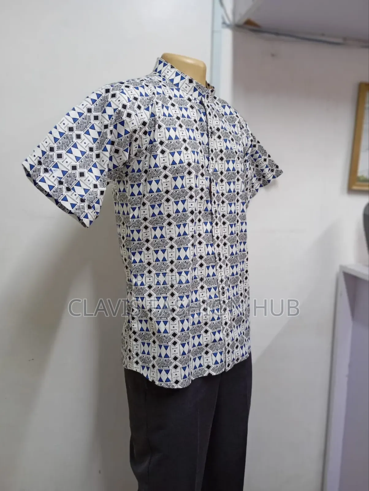 Authentic Kenyan Kitenge Shirt