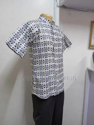 Authentic Kenyan Kitenge Shirt