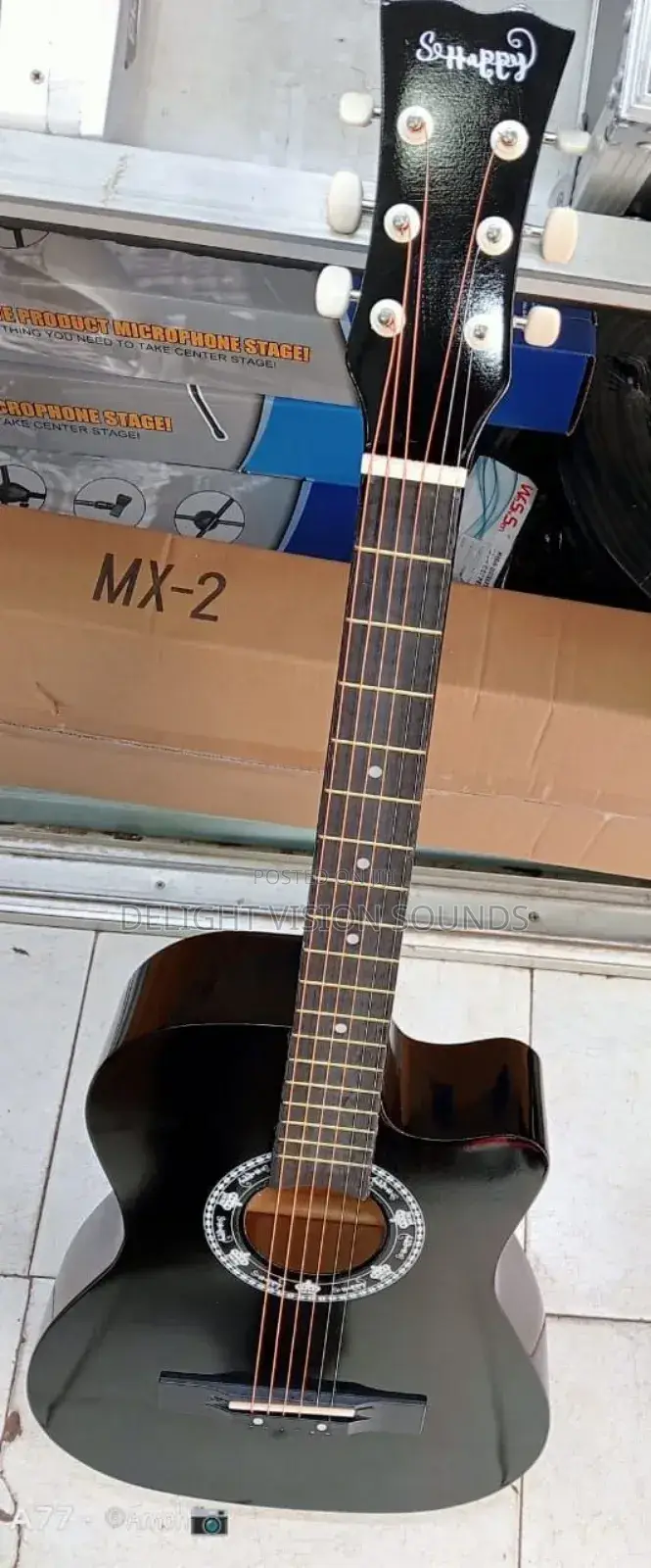 Happy Bass Guitar