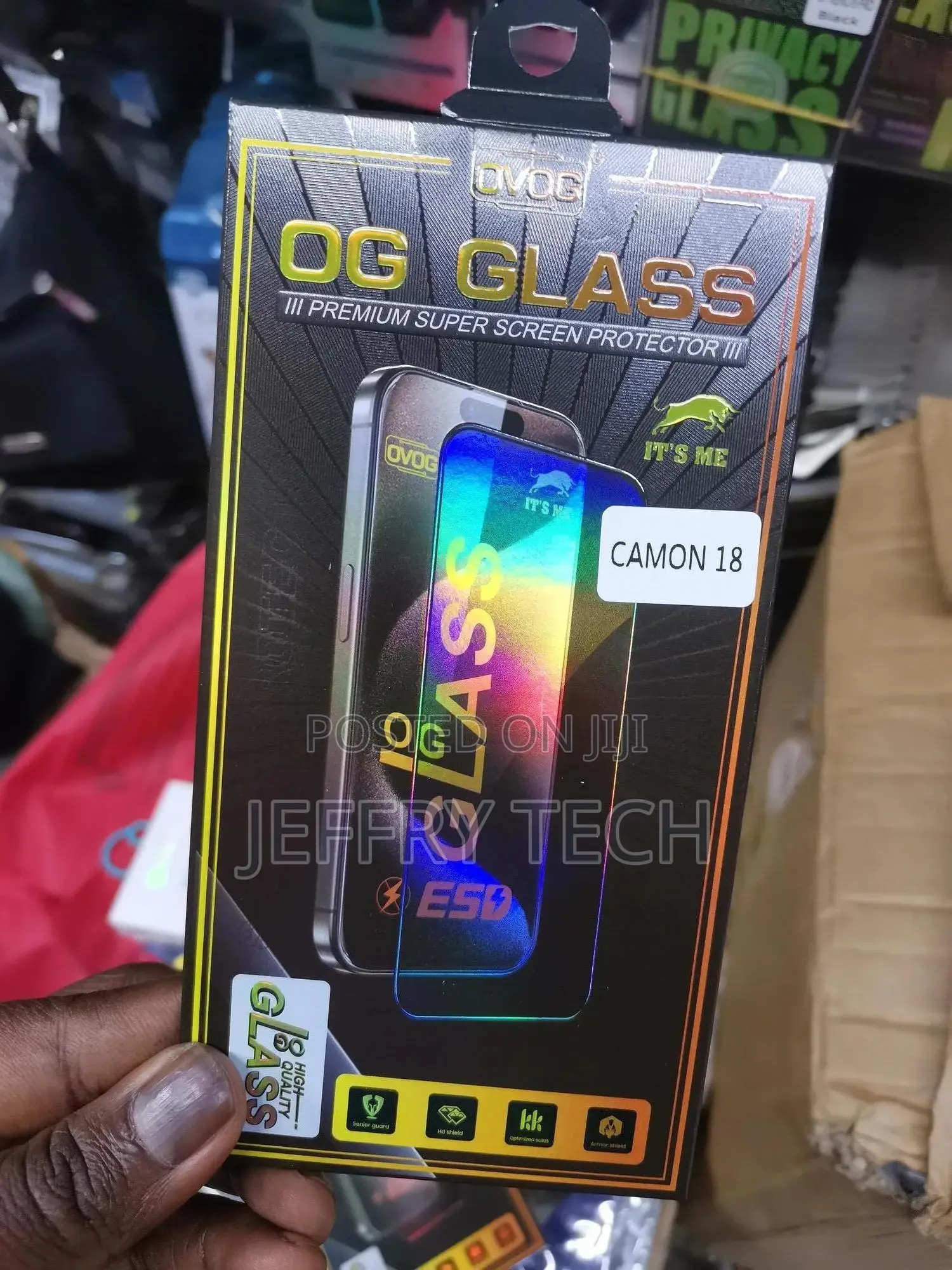 For Tecno Camon 18 Screen Protector Tempered Galss