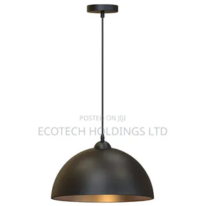 Black Single Pendants