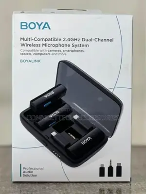Multi-Compatible 2.4ghz Dual Channel Wireless Microphone
