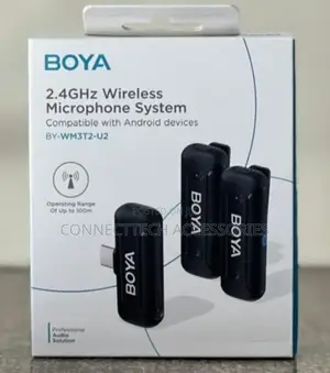 Boya 2.4ghz Wireless Microphone System