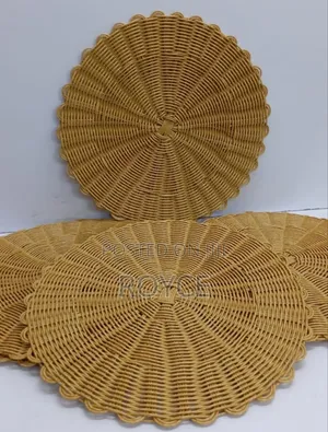 Rattan Table Mats -6pcs