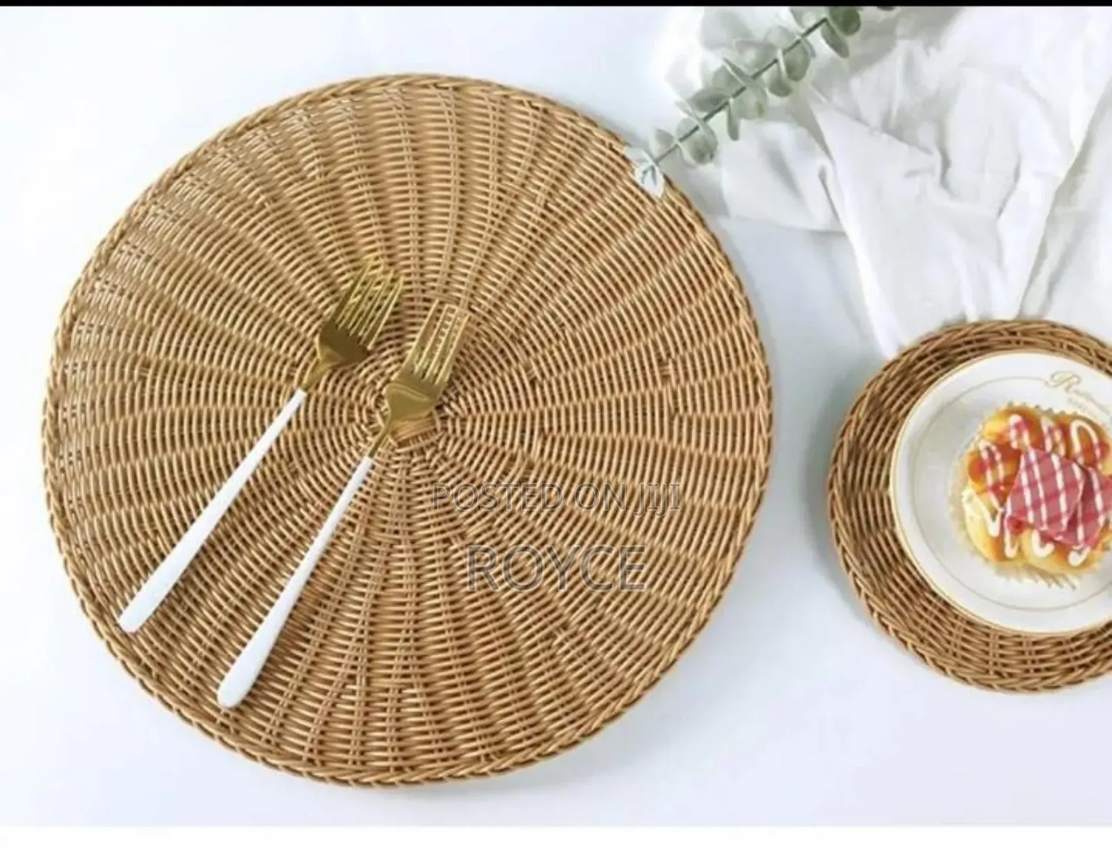 Rattan Table Mats -6pcs