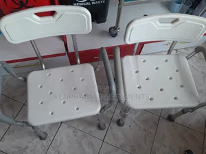 Shower Chair With Backrest and Armrest