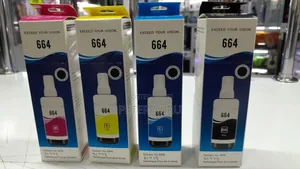 664 Inks Black Magenta Yellow Cyan