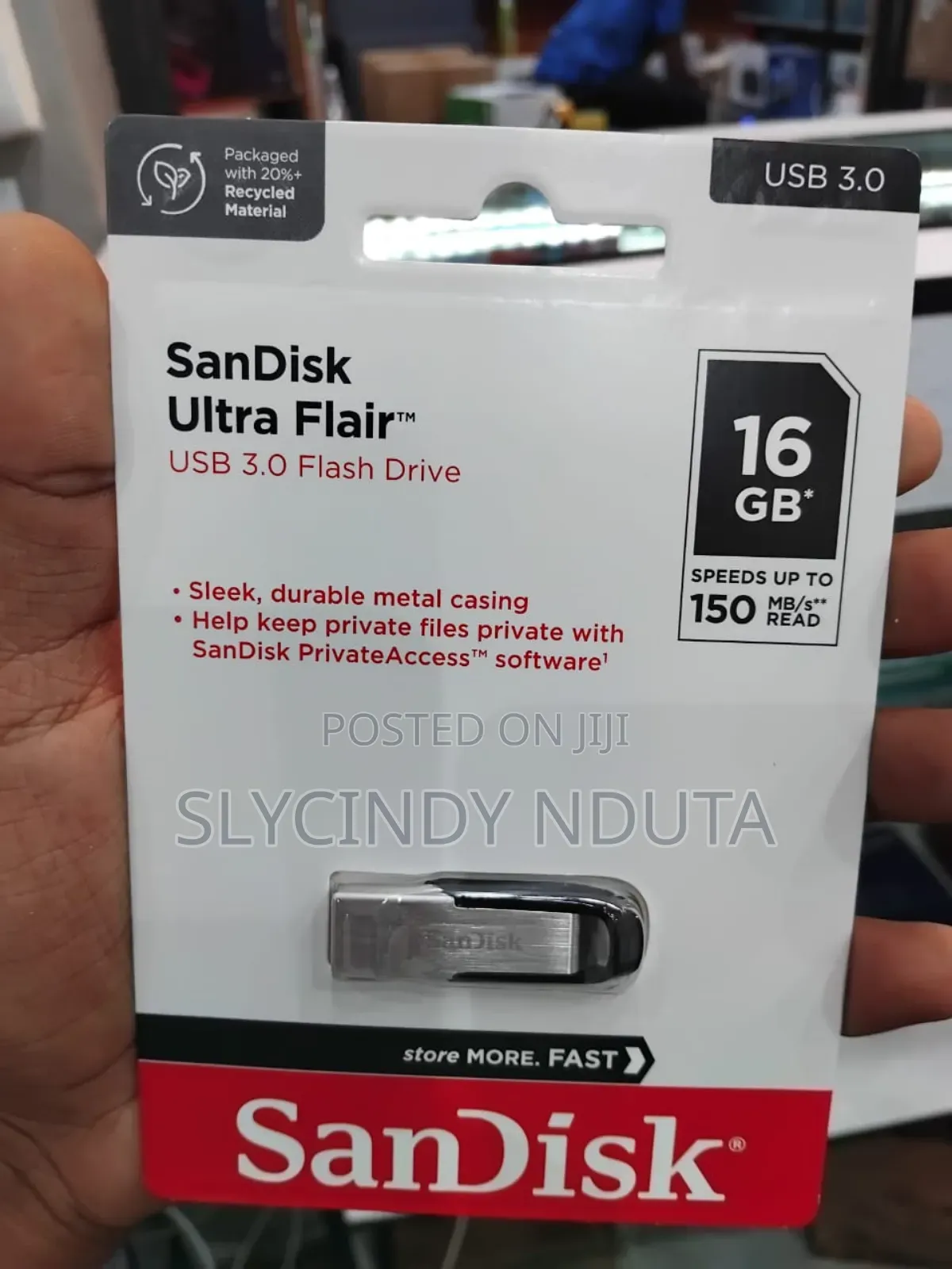 Sandisk Ultra Flair 16gb USB 3.0