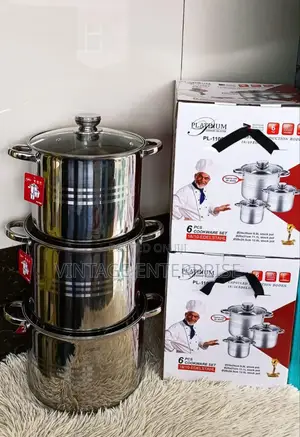 Platinum 6pcs Cookware Set