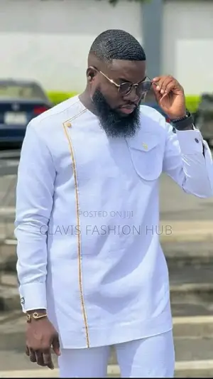 All White Senator Suit for Men