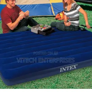 Inflatable Mattress With -a Free Pump