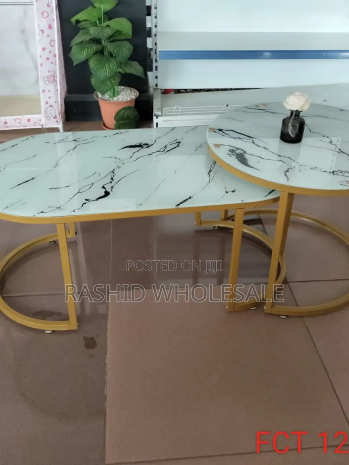 Marble Oval Table White