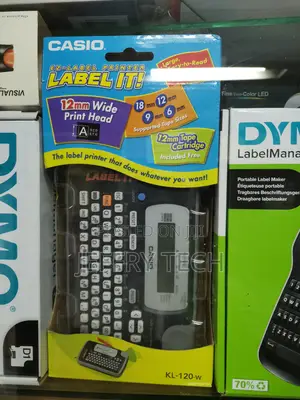 Casio Label Printer Kl-120-W