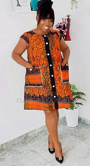 Kitenge Shift Dress