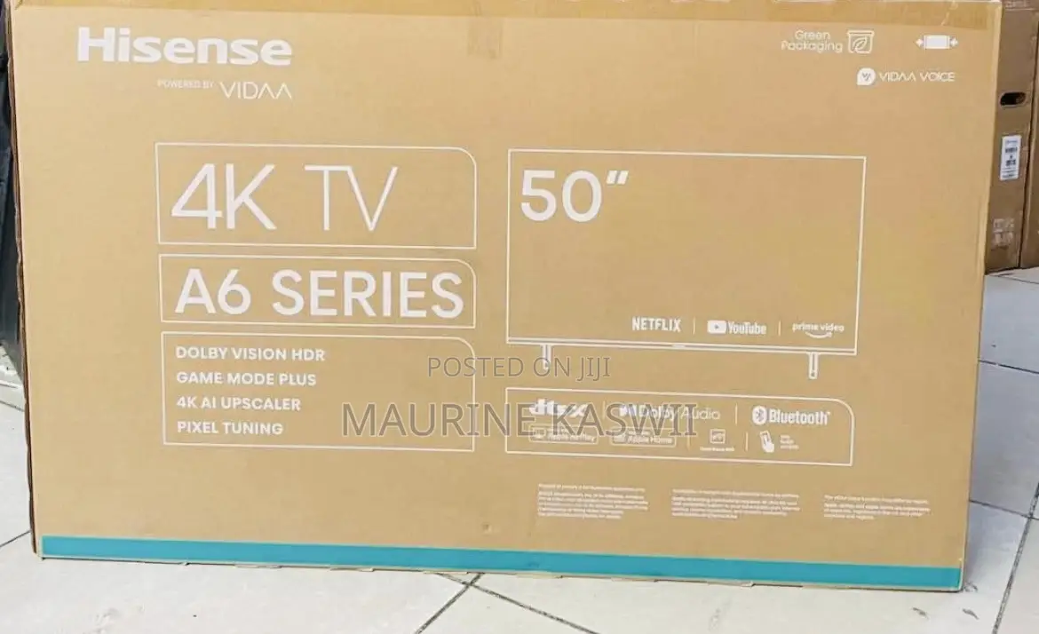 Hisense 50 Smart Uhd 50 A6 Series