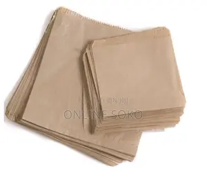 Brown Packaging Millinery Khaki Bags Pouches – 100 PCS