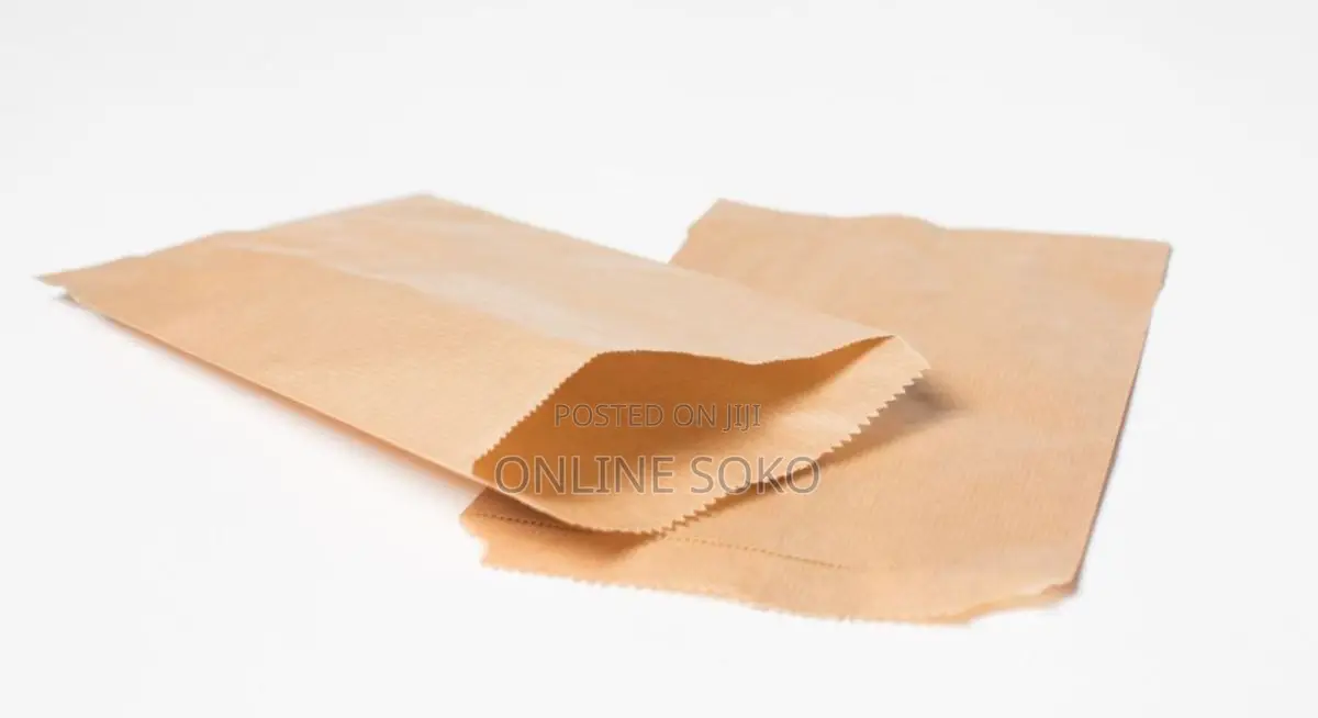 Brown Packaging Millinery Khaki Bags Pouches – 100 PCS
