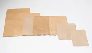 Brown Packaging Millinery Khaki Bags Pouches – 100 PCS