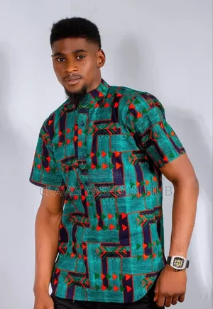 Bold Short Sleeve Kitenge Shirts: Style Meets Comfort!