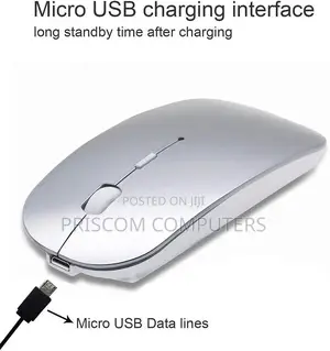 Rechargeable, Bluetooth Mouse for Laptop/Mac/iPad Pro