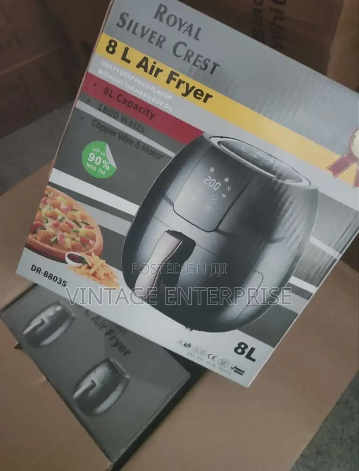 Silver Crest Air Fryer 8litrs