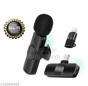 Type C + iPhone Wireless Lavalier Microphone