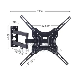 Full Motion Tv Wall Mounting Bracket Tilting Stretching