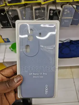 Silicone Case for OPPO Reno 11 Pro -Gray-
