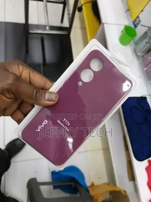 VIVO Y17s Silicone Case, Slim Silicone Rubber