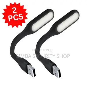2 Pieces Flexible Mini USB LED Light Lamp Reading Torch