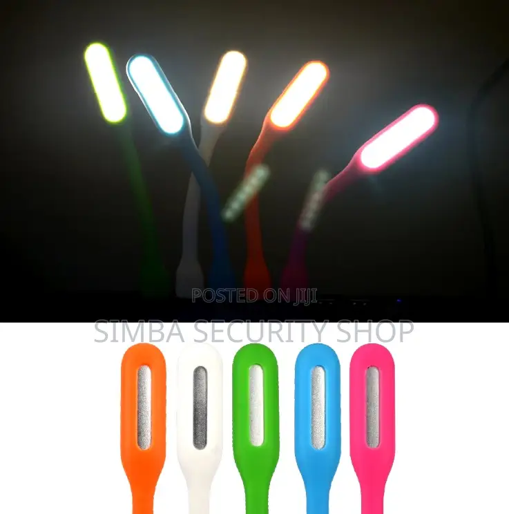 2 Pieces Flexible Mini USB LED Light Lamp Reading Torch