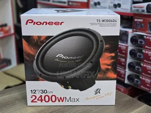 Pioneer 2400watts Double Coil Bass Subwoofer Ts-W3004d4
