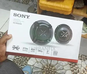 Sony 6 Inch 270watts Round Midrange Speakers- A Pair
