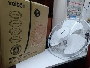 VELTON 16-Inch Orbit Fan 3 Speed Options Left and Right