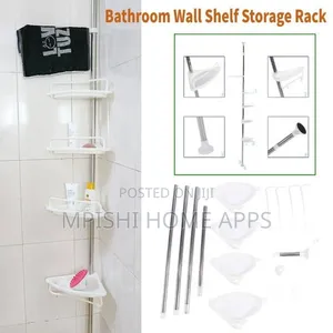 4 Layer Bathroom Corner Shelf
