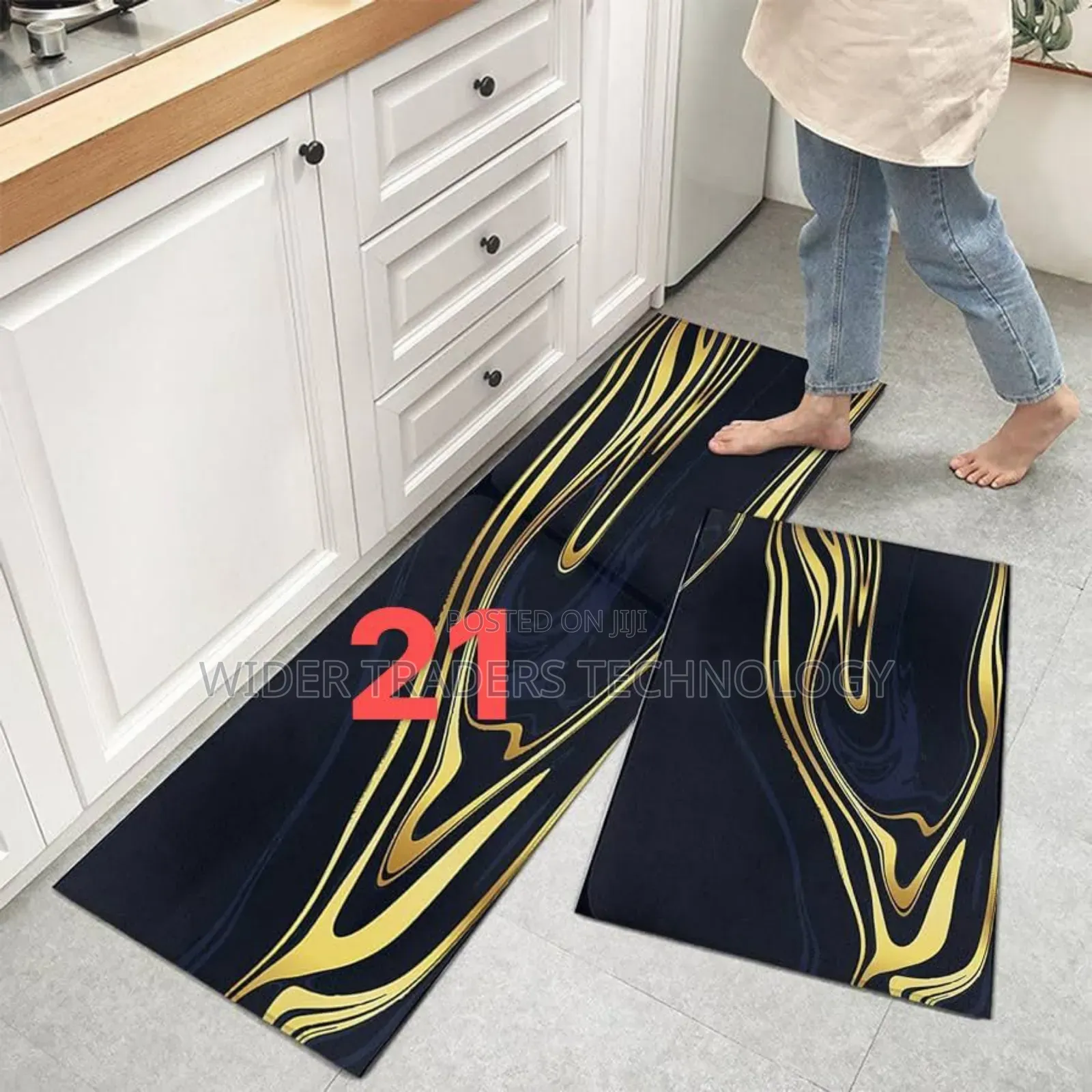 RUBBER Kitchen Mats2pcs Kitchen Mats With Rubber Super