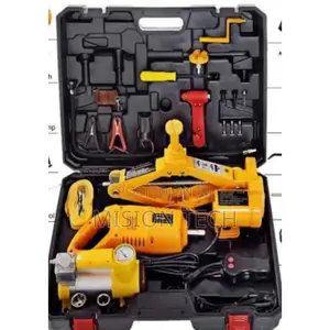 Car Jack 3 in 1 - Electric Car Jack, Air Compressor Wrench