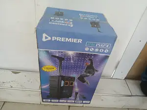 Premier Rechargeable Trolley Speaker With LED Lights