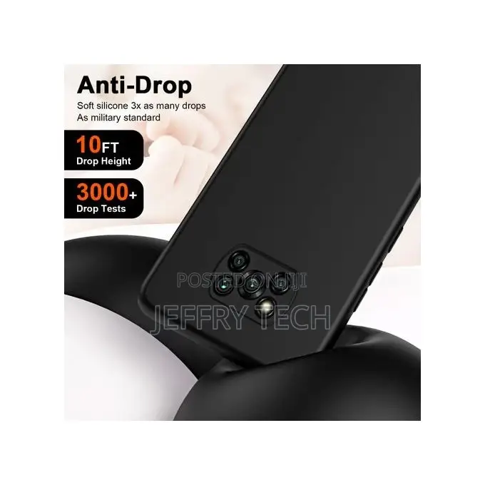 Phone Case for Xiaomi Poco X3 Case, Slim Smooth Soft Silicon