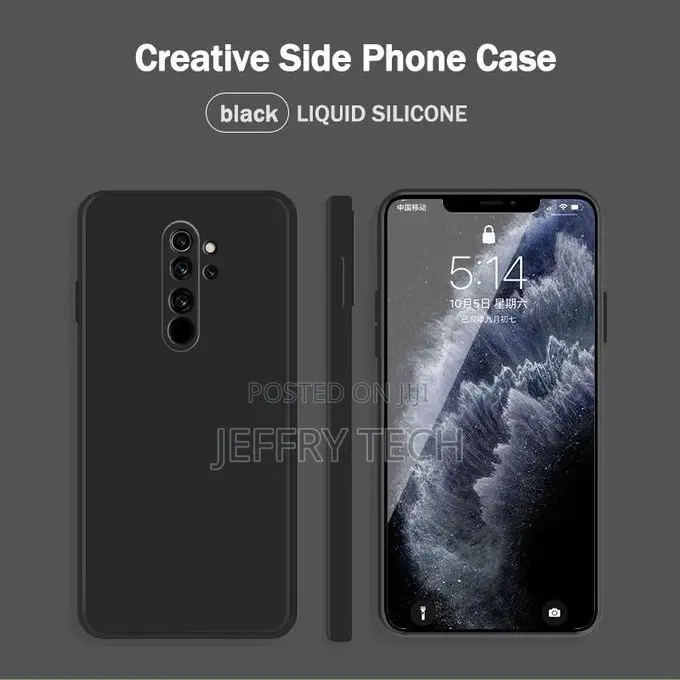 Lenuo for Xiaomi Redmi Note 8 Pro Square Silicone Soft Case