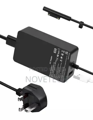 UK Surface Charger 65W 15V 4A for Microsoft Surface