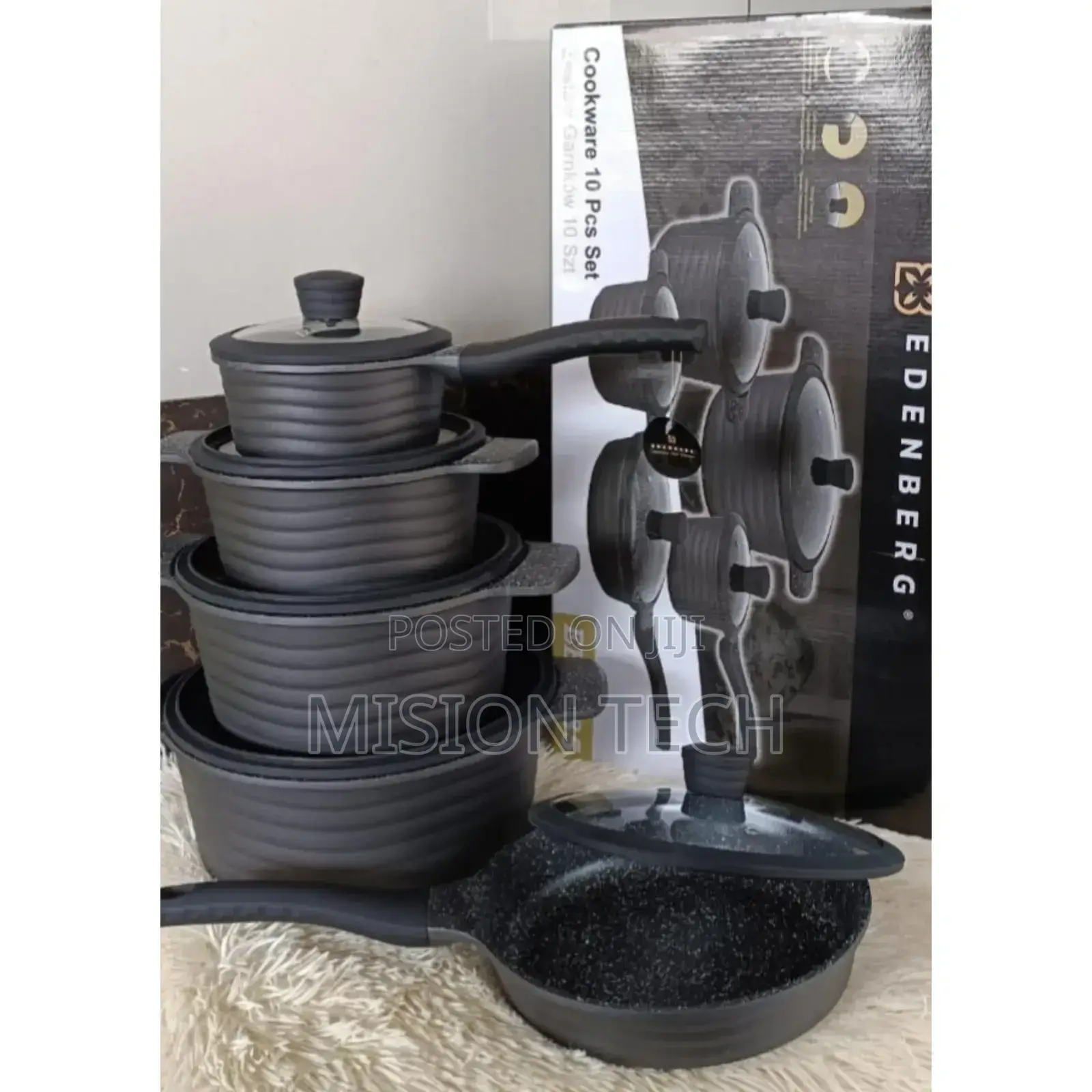 Edenburg Cookware Set 10pcs